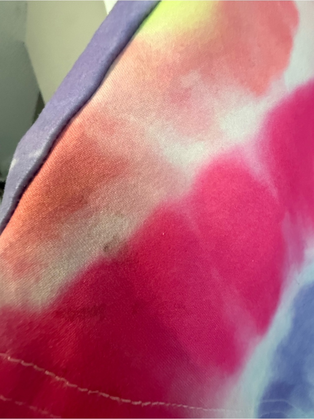 Tie-Dye Short Sleeve Tee in Multicolor - Picture 6 of 6
